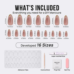 BTArtbox Nail glue and adhesive tabs secure wear for longer events