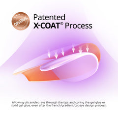 BTArtbox almond tips fit both flat and curved nails.