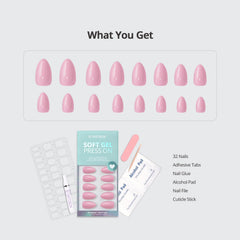 BTArtbox removal of almond nails shown with easy peel-off method