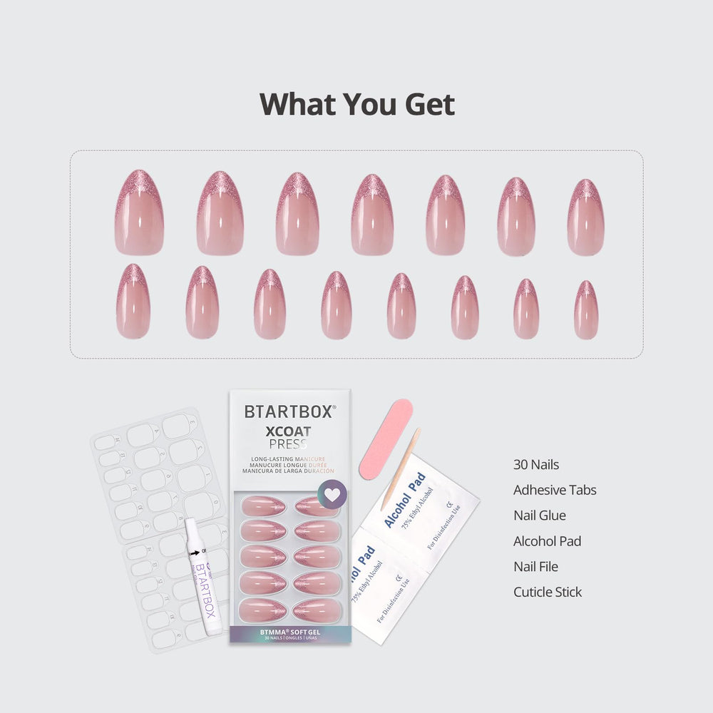 BTArtbox 28-day wear with gel glue for durable daily use