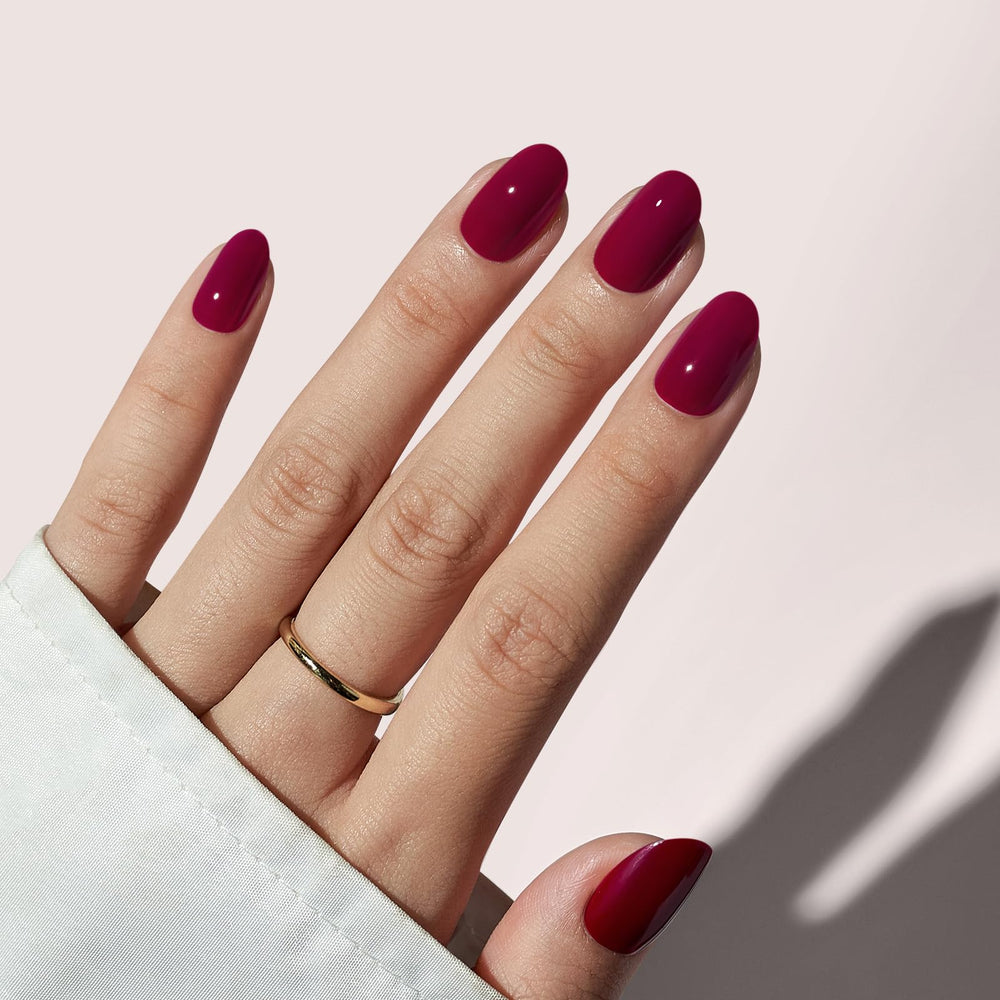 BTArtbox soft gel nails conveying natural feel in close-up view.
