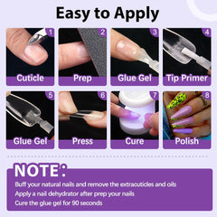 BTArtbox guide to 90-second cure under nail lamp for strong tips
