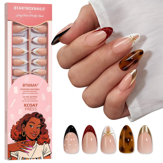 BTArtboxnails whispers glamour design close-up for a chic manicure.