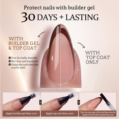 BTArtboxnails XCOATTIPS Time-saving extensions in about 20 minutes