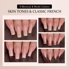 BTArtboxnails XCOATTIPS UV-through tips enable efficient gel curing