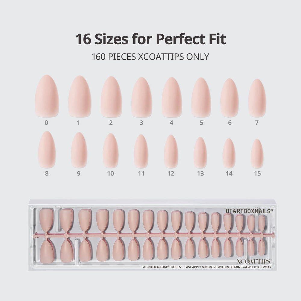 BTArtboxNails XCOATTIPS demonstrates 4-week wear potential