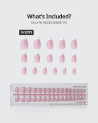 Soft gel tips from BTArtboxNails provide lightweight comfort on natural nails