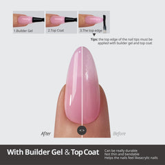 BTArtboxNails XCOATTIPS medium almond nails shown on hand