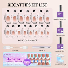 BTArtboxnails XCOATTIPS nail lamp for quick cure during DIY nails