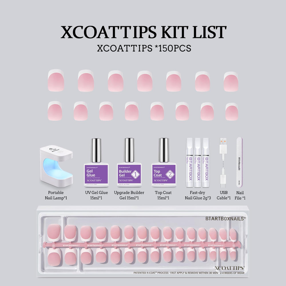 BTArtboxnails XCOATTIPS nail lamp for convenient at-home curing