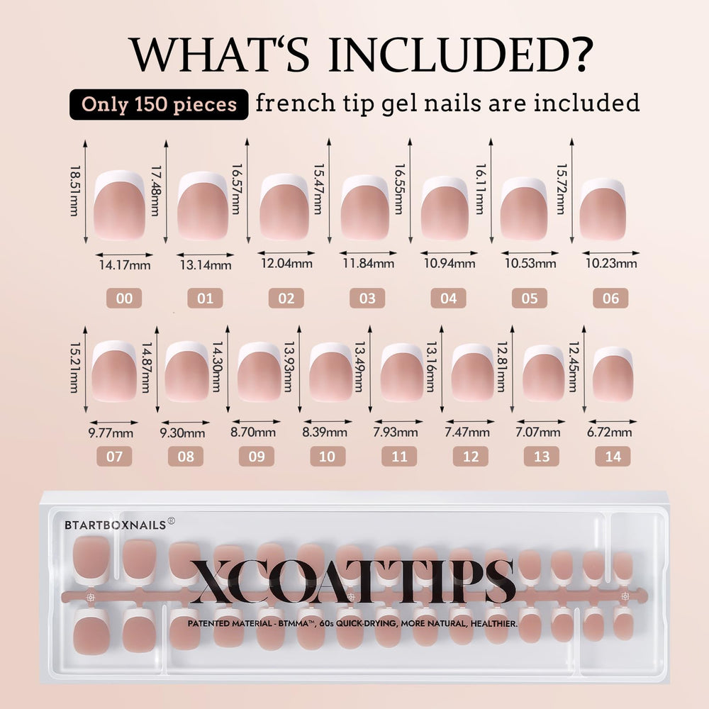 BTArtboxnails XCOATTIPS salon-like results at home with minimal effort.