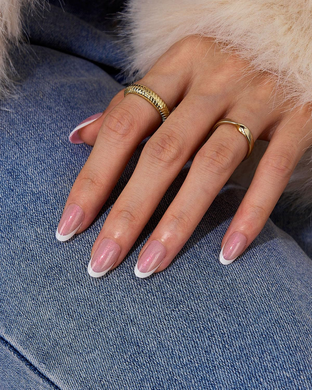 BTArtboxNails XCOATTIPS short oval tips create a natural, tapered finish