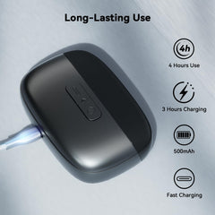 BTWOGO rechargeable nail trimmer for cordless convenience at home or travel