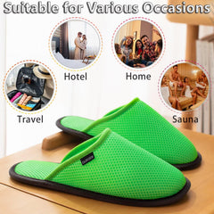 BUGUKI Spa Slippers color variety with six hues for guests.