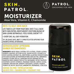 Bump Patrol moisturizer applied on hands for smooth post-shave care