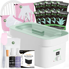 BUMPLYBEE 7000ml paraffin wax machine front view for hands and feet in a sleek white design