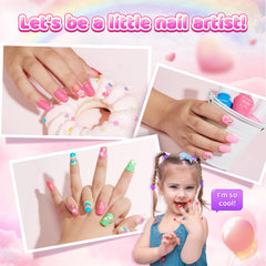 BUNNY BUBBLES glitter confetti powder adds sparkle to DIY nail art.