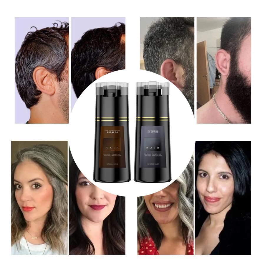 Bupposes Black Dye Shampoo close-up shows rich color lather.