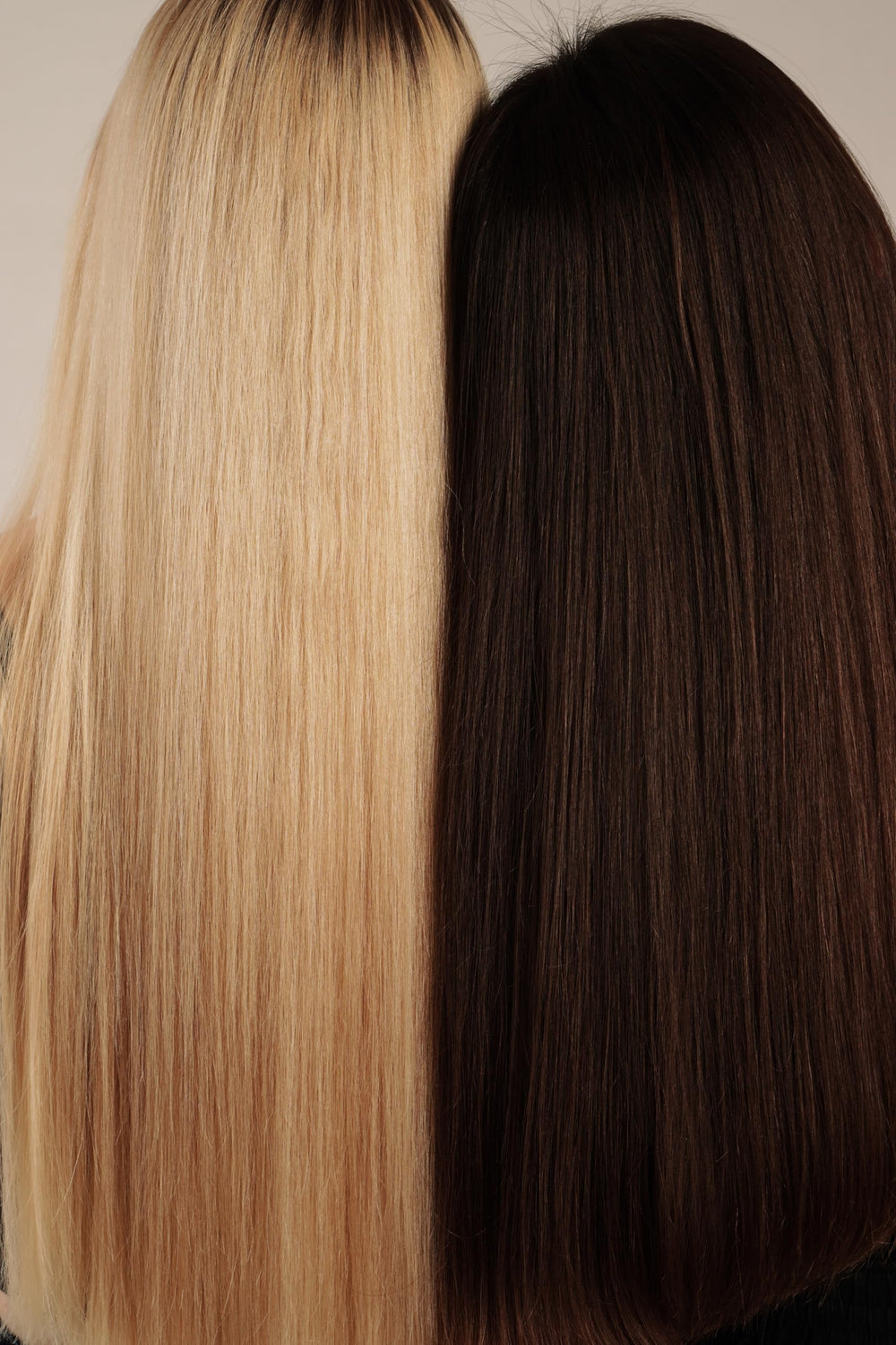 Hands massaging BUR BUR Growing Season oil into the scalp