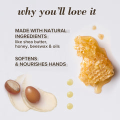After-shower use Burt's Bees hand cream for soft, scented hands.