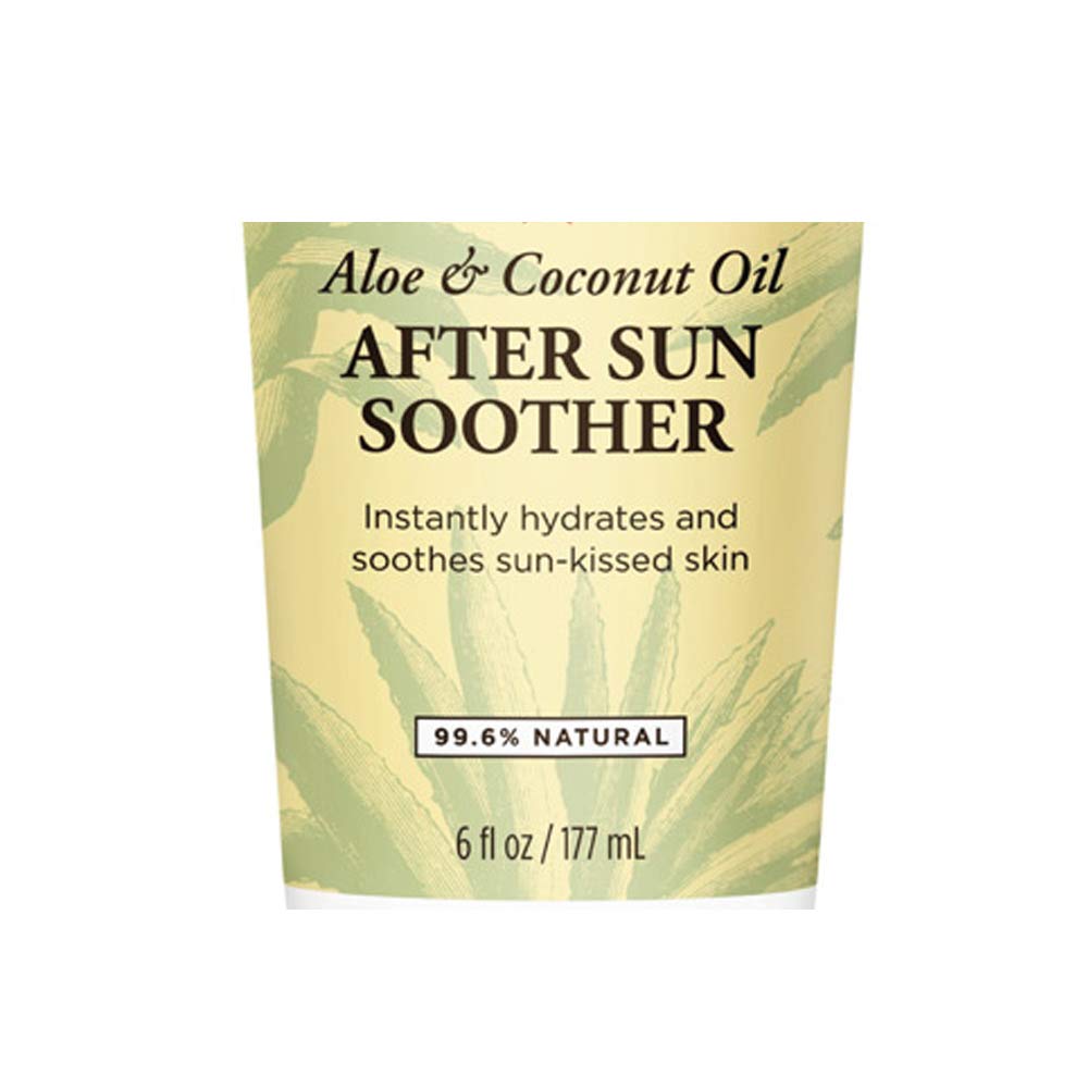 Burt's Bees Aloe After Sun Soother being applied to sun-kissed skin