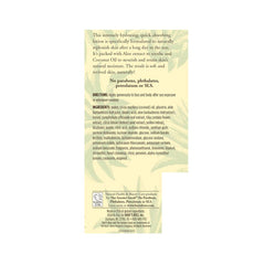 Burt's Bees Aloe After Sun Soother ingredients featuring aloe and coconut oil for nourishment