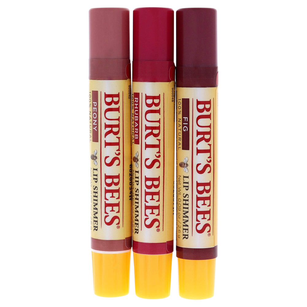 Burt's Bees Kissable Color Warm Rhubarb Lip Shimmer adds bright, nourishing tint for everyday wear