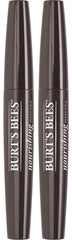 Burt's Bees mascara classic black bottle with wand nourishes lashes for natural definition.