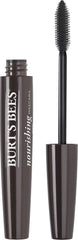 Burt's Bees Nourishing Mascara tube and wand showcased for easy application.