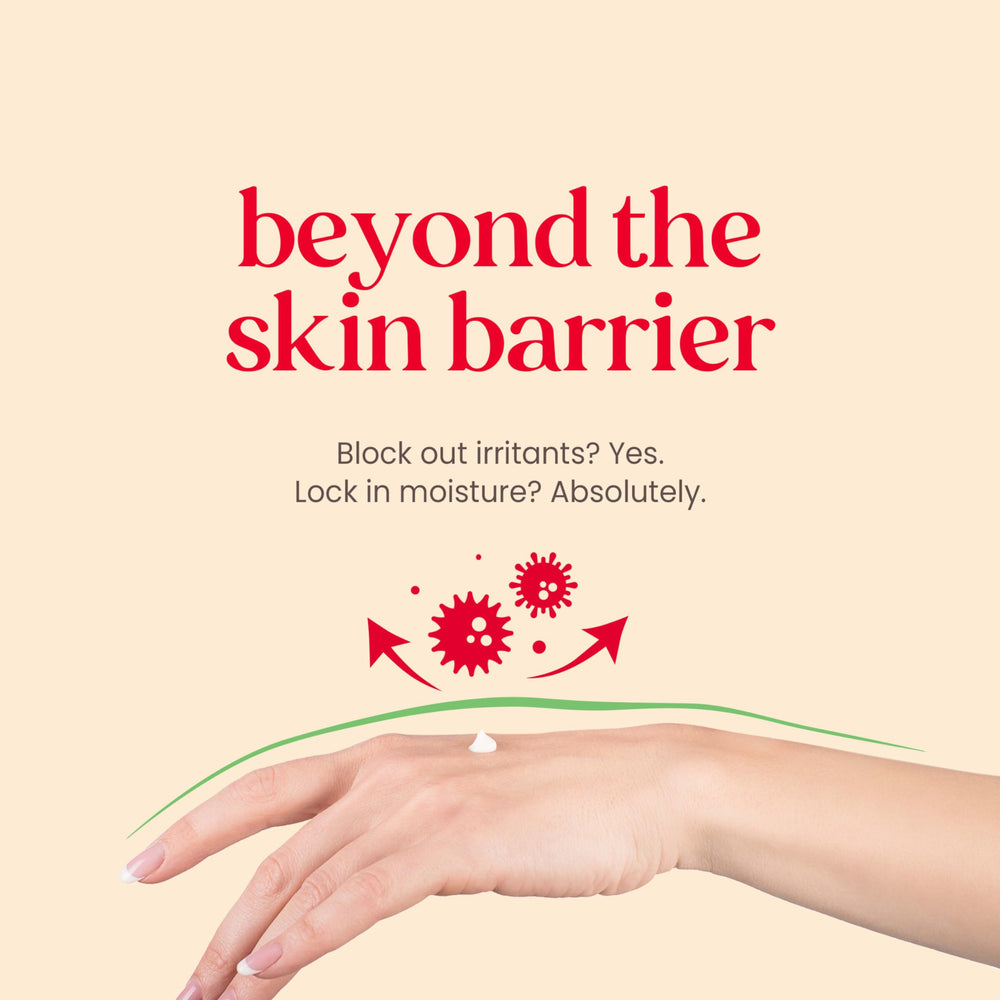 Burt's Bees SPF 30 Calming Day Lotion texture on skin demonstrates quick absorption