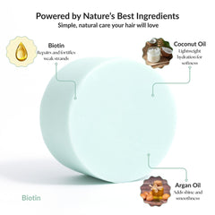 BusyNature Biotin 2-in-1 bar travel-ready, plastic-free and space-saving.