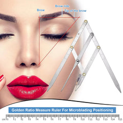 Buulea brow tool with removable nuts and bolts for easy adjustment
