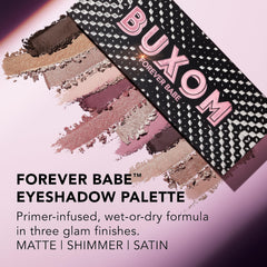 BUXOM Forever Babe shimmer shades reflect light for glam accents