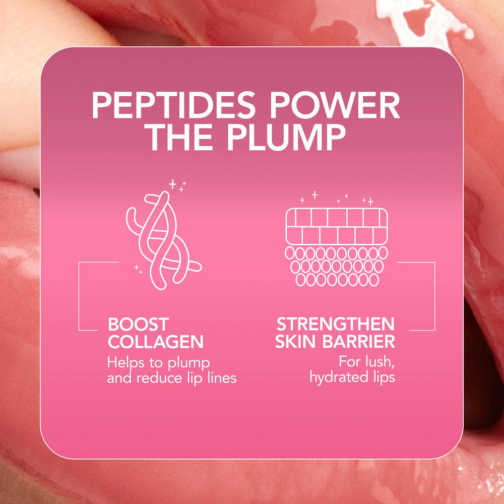 BUXOM Full-On Lip Cream White Russian Mini with hyaluronic spheres promise moisture.