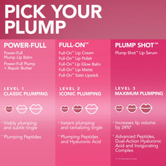 Buxom Full-On Lip Polish Candy Pink Tint for day-to-night brightness and added dimension.