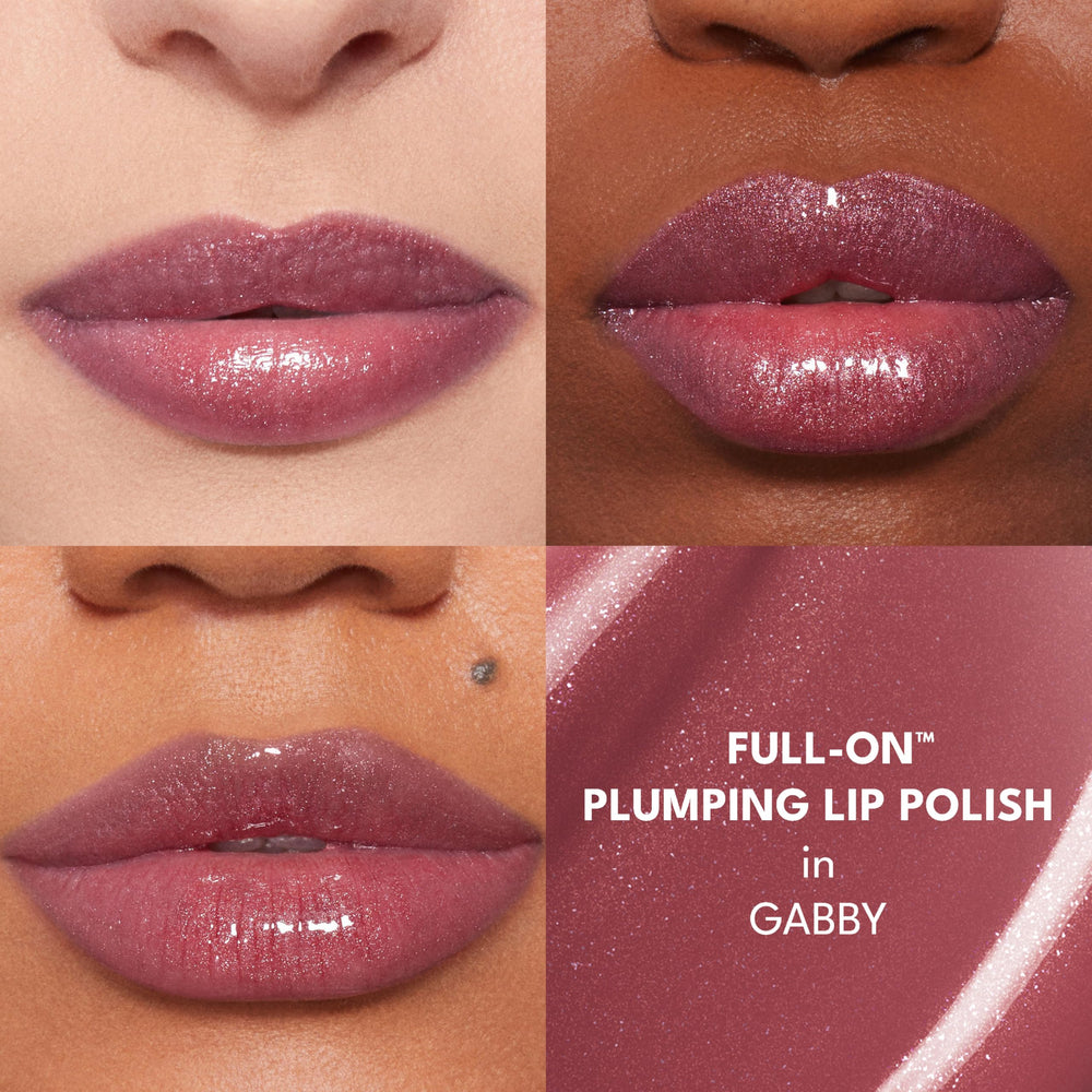 Rich Plum Brown Sugar shade on lips for bold, day-to-night wear