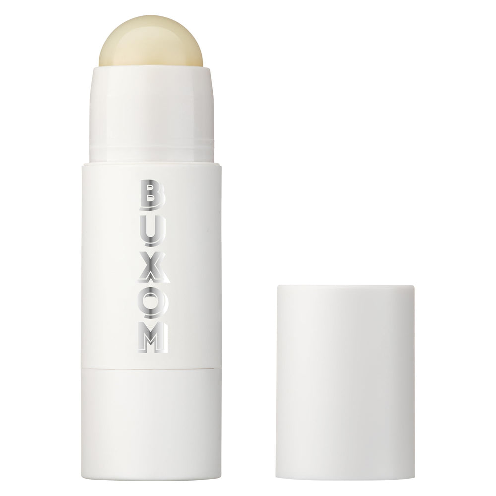 BUXOM Power-Full Plump Lip Balm jar with clear shine and hydration