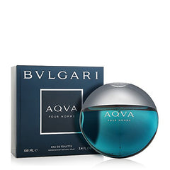 BVLGARI Aqua 3.4 edt seaweed heart, marine character with refined sophistication.