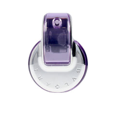 BVLGARI Omnia Amethyste bottle highlighting iris and rose notes for romantic wear