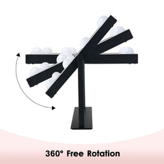 BWLLNI sturdy metal frame provides durable tabletop support.
