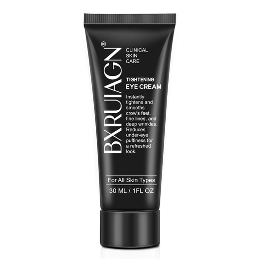BXRUIAGN Instant Eye Tightener bottle close-up showing compact design for quick refresh and hydration.