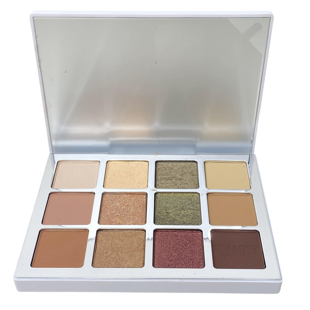 BY MARIO Ethereal Eyes Nature swatches in peach champagne for a soft glow