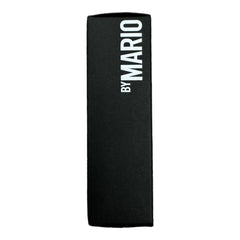 By Mario Rockefeller lipstick on lips with soft sheen and comfort.
