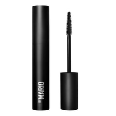 BY MARIO Master Mascara brush close-up showing custom bristles for smooth, clump-free coating