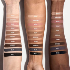 BY MARIO Master Mattes taupe diffused finish swatch reveals soft, long-wearing matte look.