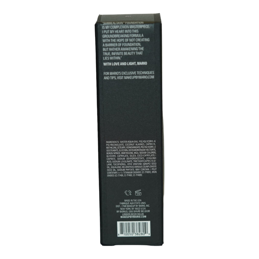 BY MARIO SurrealSkin hydration shot demonstrates lasting wear.