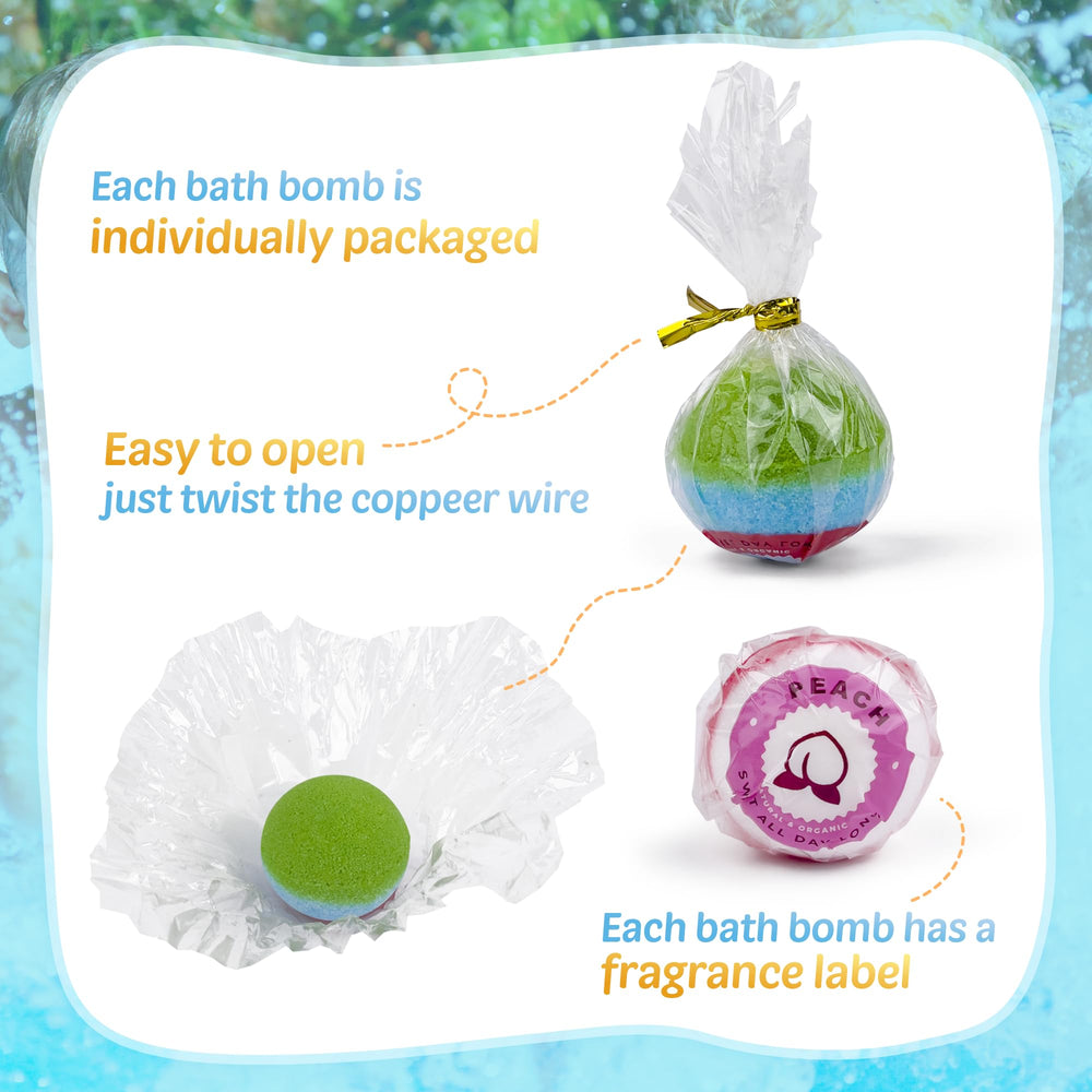 BYGGVIR eight scents offer varied aromas and colors for bath variety