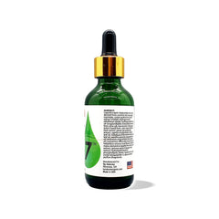 By Natures Bio7 Biotin Growth Drop dropper in use for easy daily application