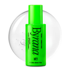 BYRANA Dark Spot Clarity Oil bottle showing vegan formula for an even complexion.