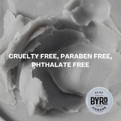 BYRD Hair Clay Pomade 2-Pack Made in California highlights heritage.